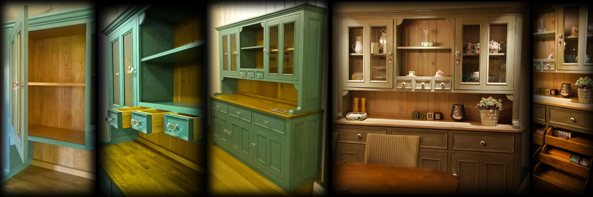 Original Furniture By M A Helleur Cabinet Makers Oak Welsh Dresser